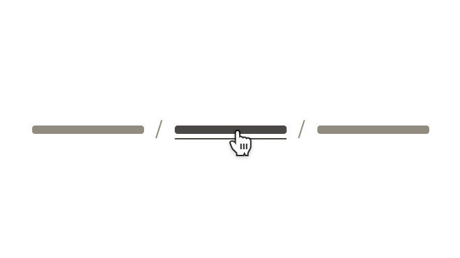 Breadcrumbs links in gray