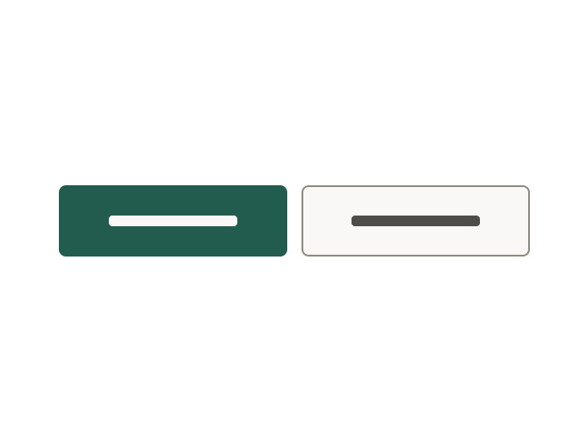 Two buttons with matching heights