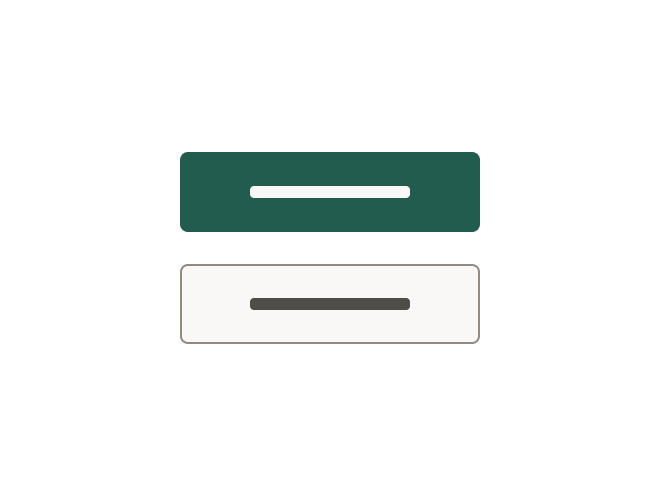 Two buttons with matching widths