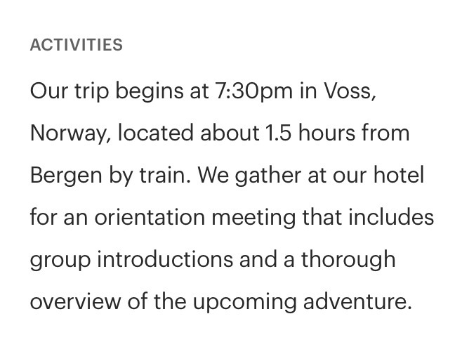 Eyebrow text incorrectly used as a heading above content