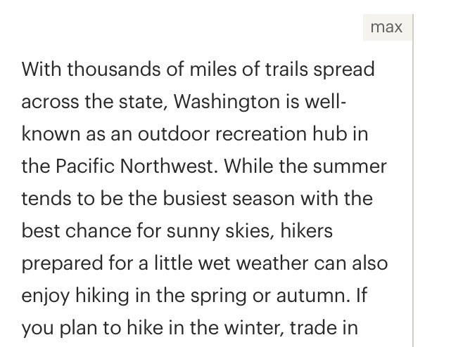 Paragraph with a set max-width.