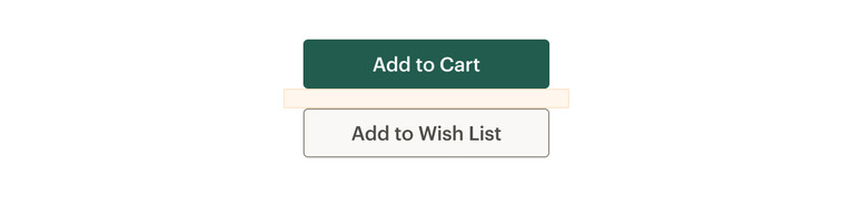 Two buttons separated vertically by stack-1-x spacings